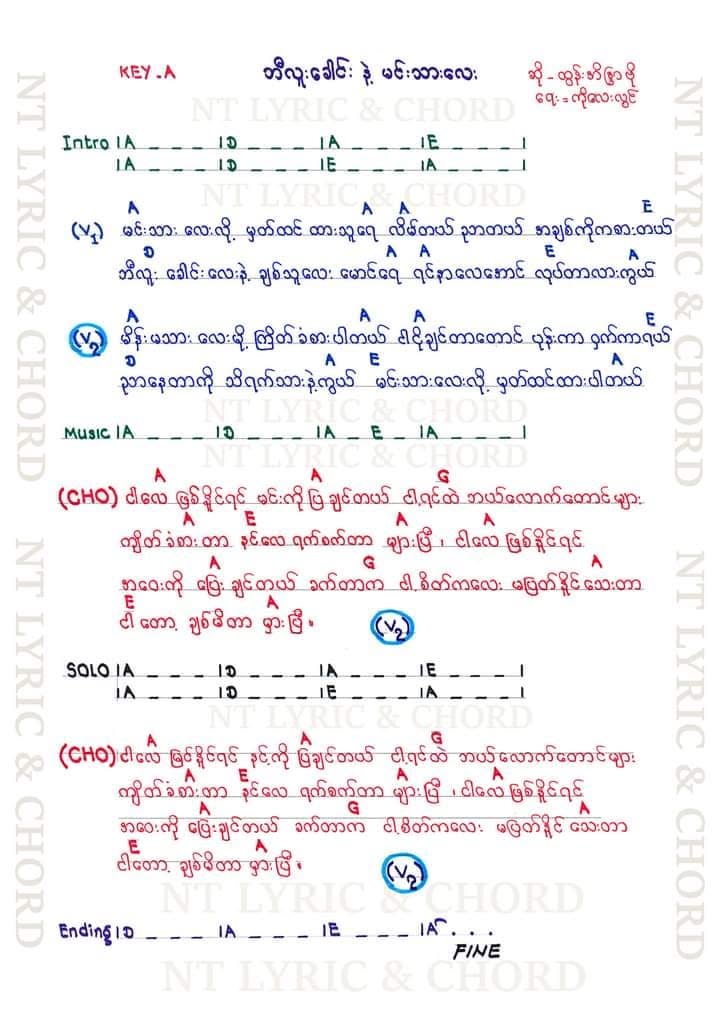 Sheet music page 1