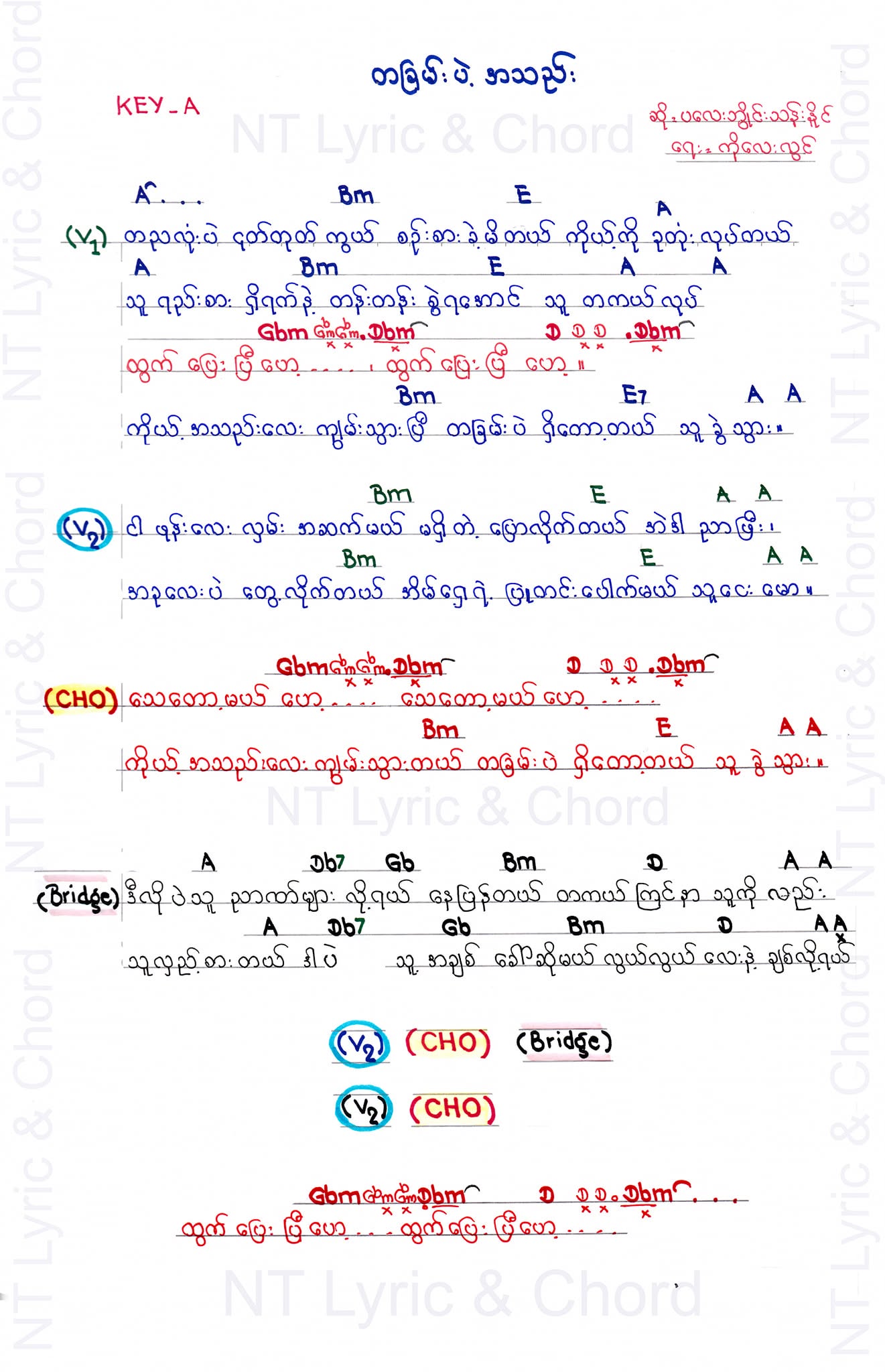 Sheet music page 1